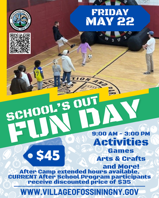 Schools Out May 22 Day Program