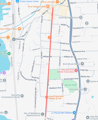 map of streets that are closed